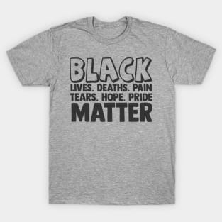 Black Lives Matter, Civil Rights, I can't Breathe, Black Power T-Shirt